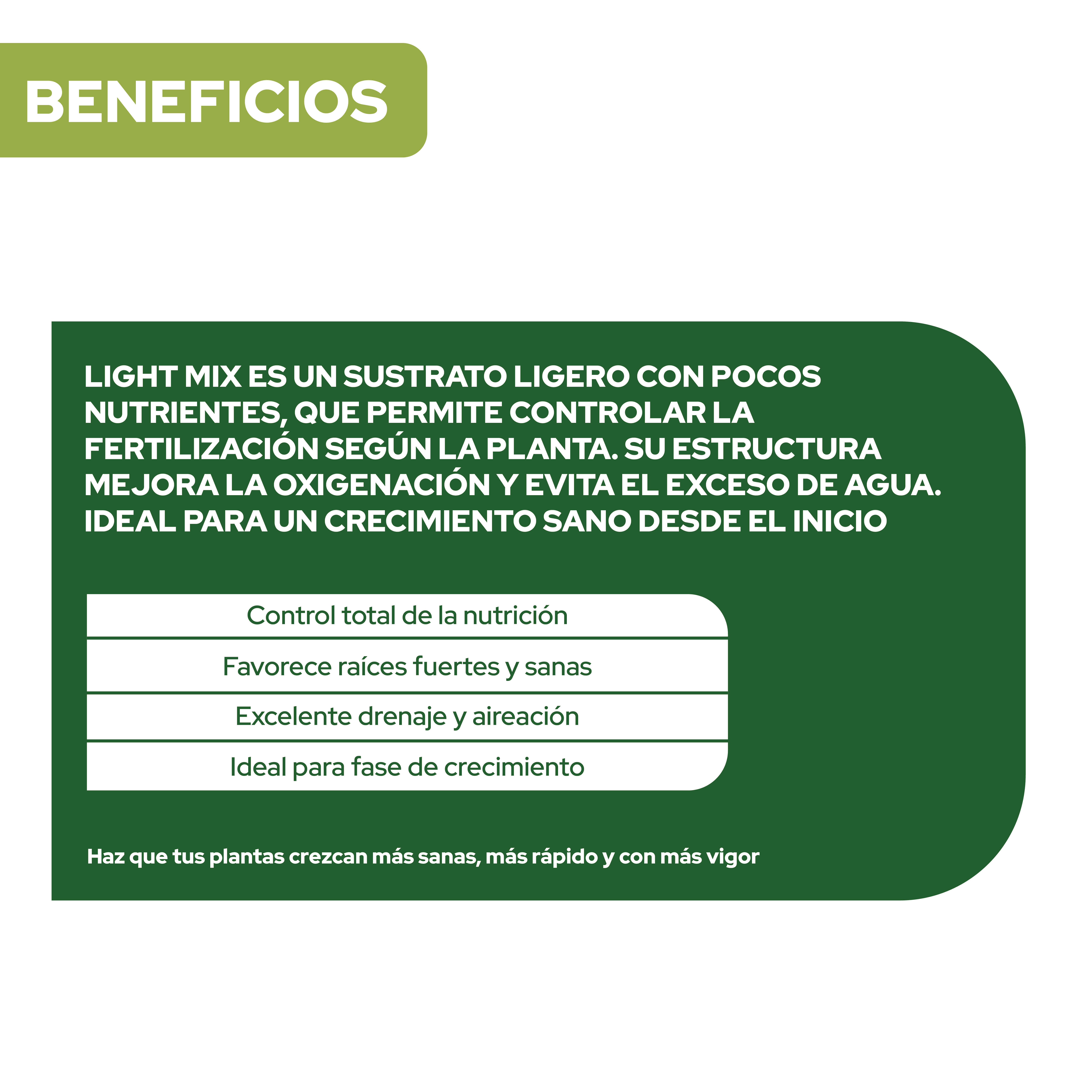 Sustrato Light Mix 50 L para cultivo de plantas · foto 2