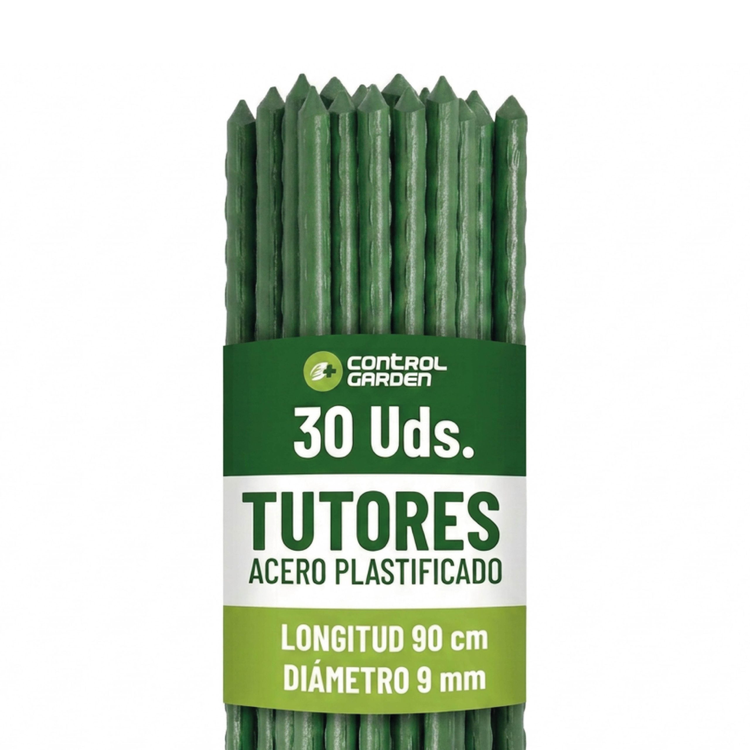 Supports en acier recouverts de PVC 90 cm · Pack de 30
