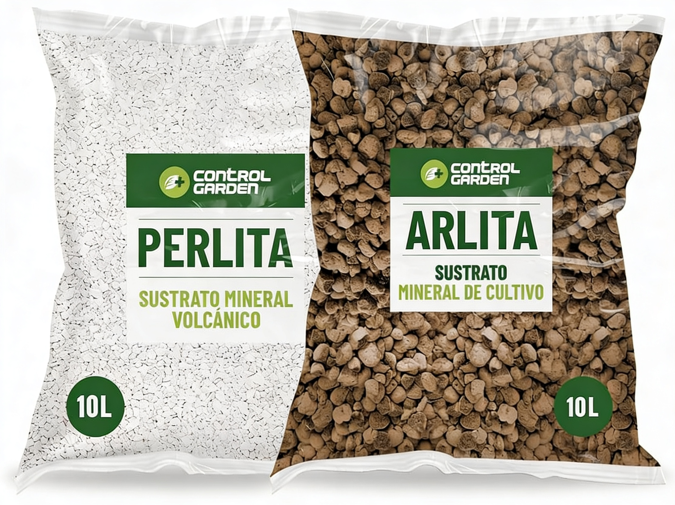 Substrat Arlita 10L + Perlite 10L · Pack de 2 unités