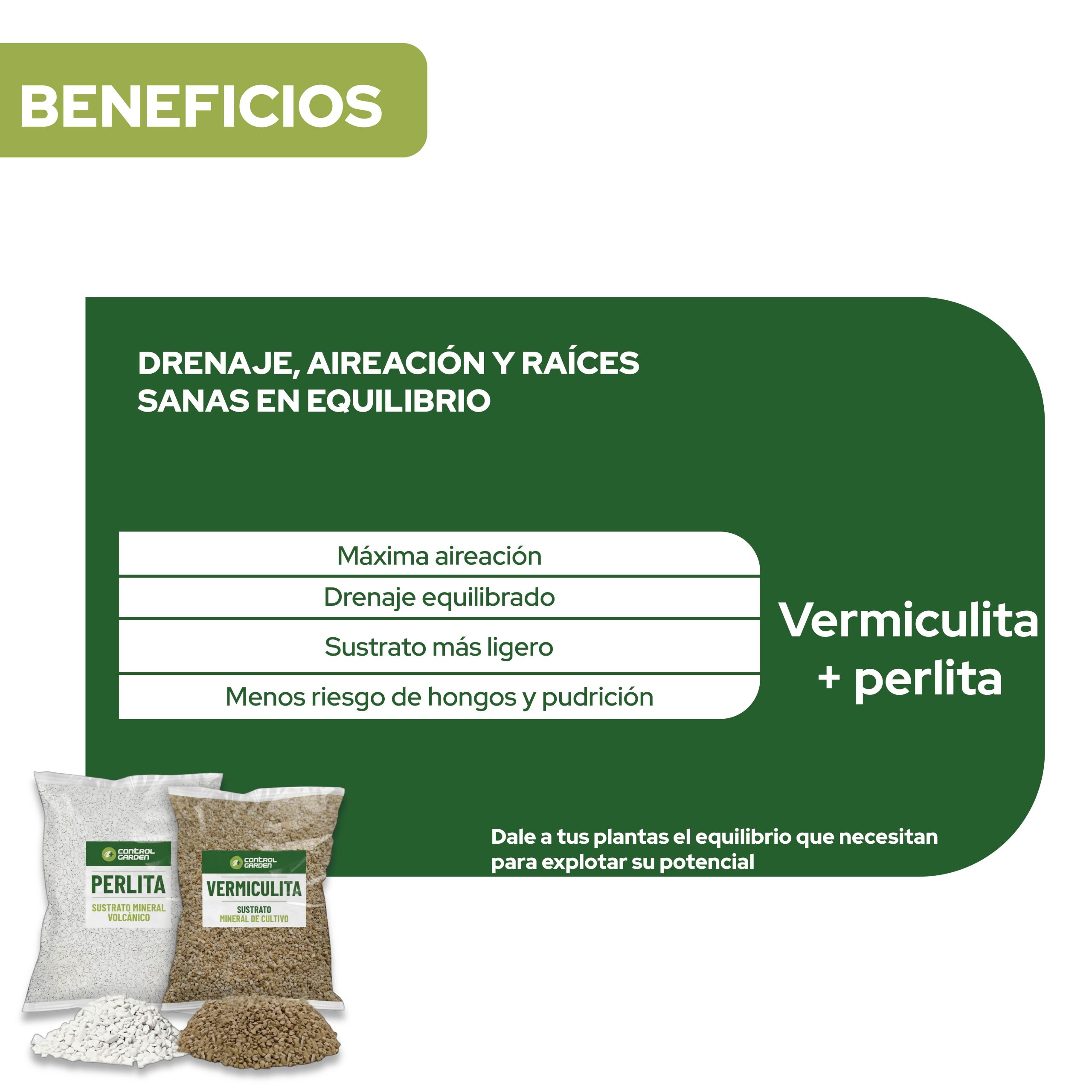 Pack de Perlita y Vermiculita 6L para cultivos y jardinería · foto 2