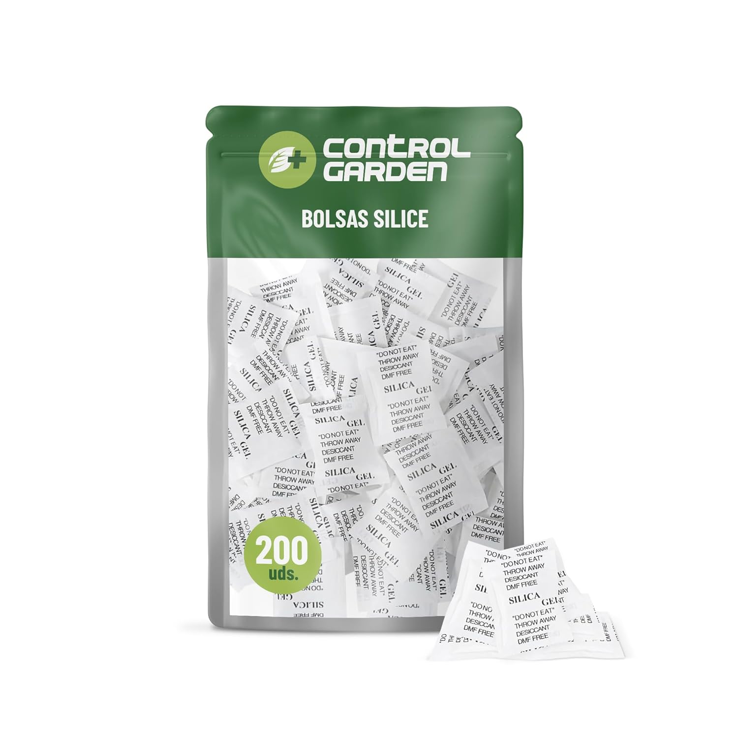 Sacs de Gel de Silice 1 g · Pack de 100 · Éliminateur d'Odeurs
