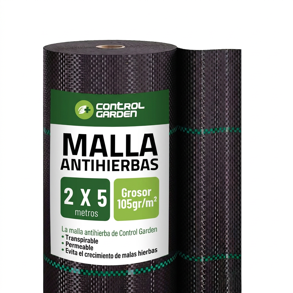 Maille anti-mauvaises herbes 2 x 5 m 105 g/m² · Pack 1 unité