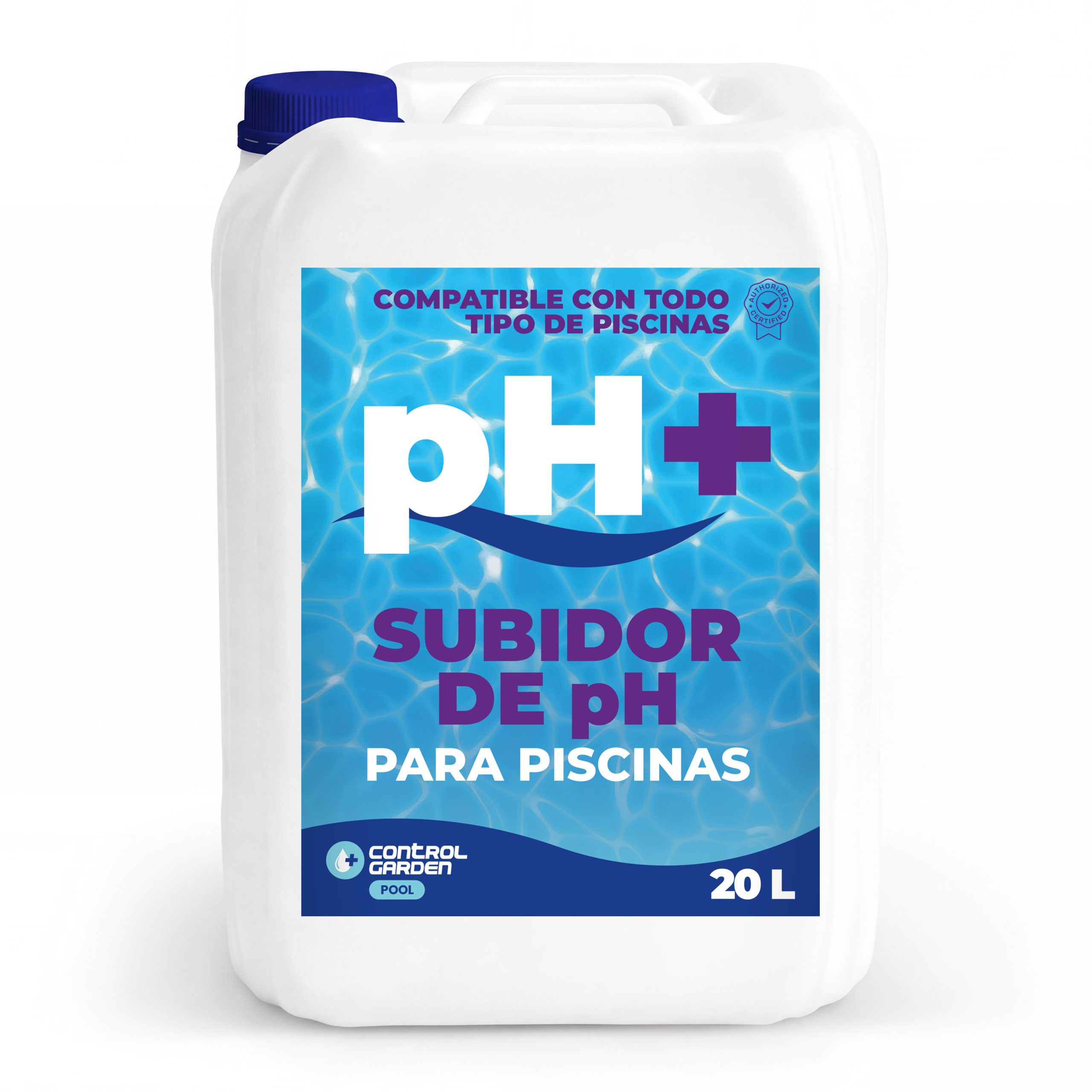 Amplificateur de pH liquide pour piscines 20 L · Utilisation intérieure et extérieure